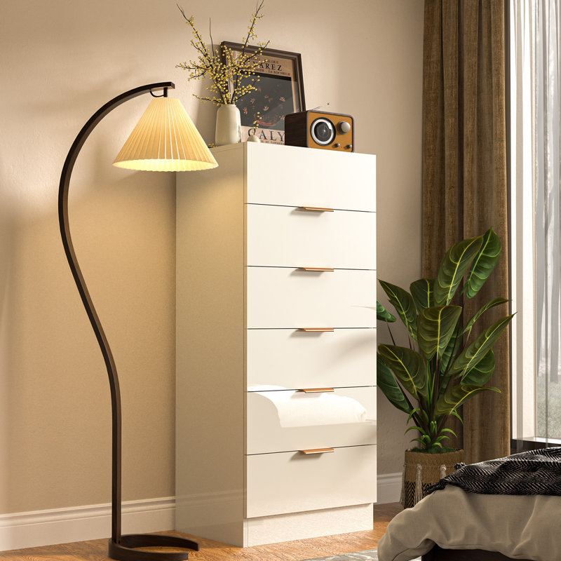 Mercer41 6 - Drawer Dresser for Bedroom Modern Tall Dresser for Closet ...